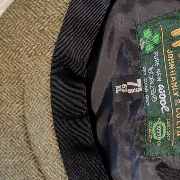 Vintage John Hanly & Co Ltd Plaid Cap XL - Picture 8 of 8